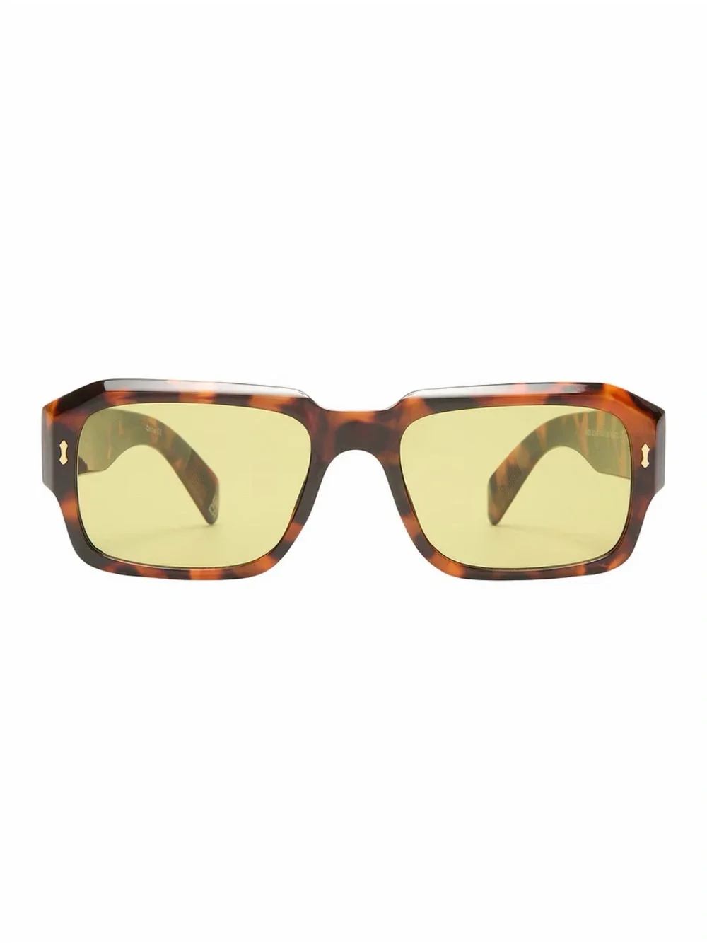 Women's Tortoiseshell Sunglasses with Yellow Lenses